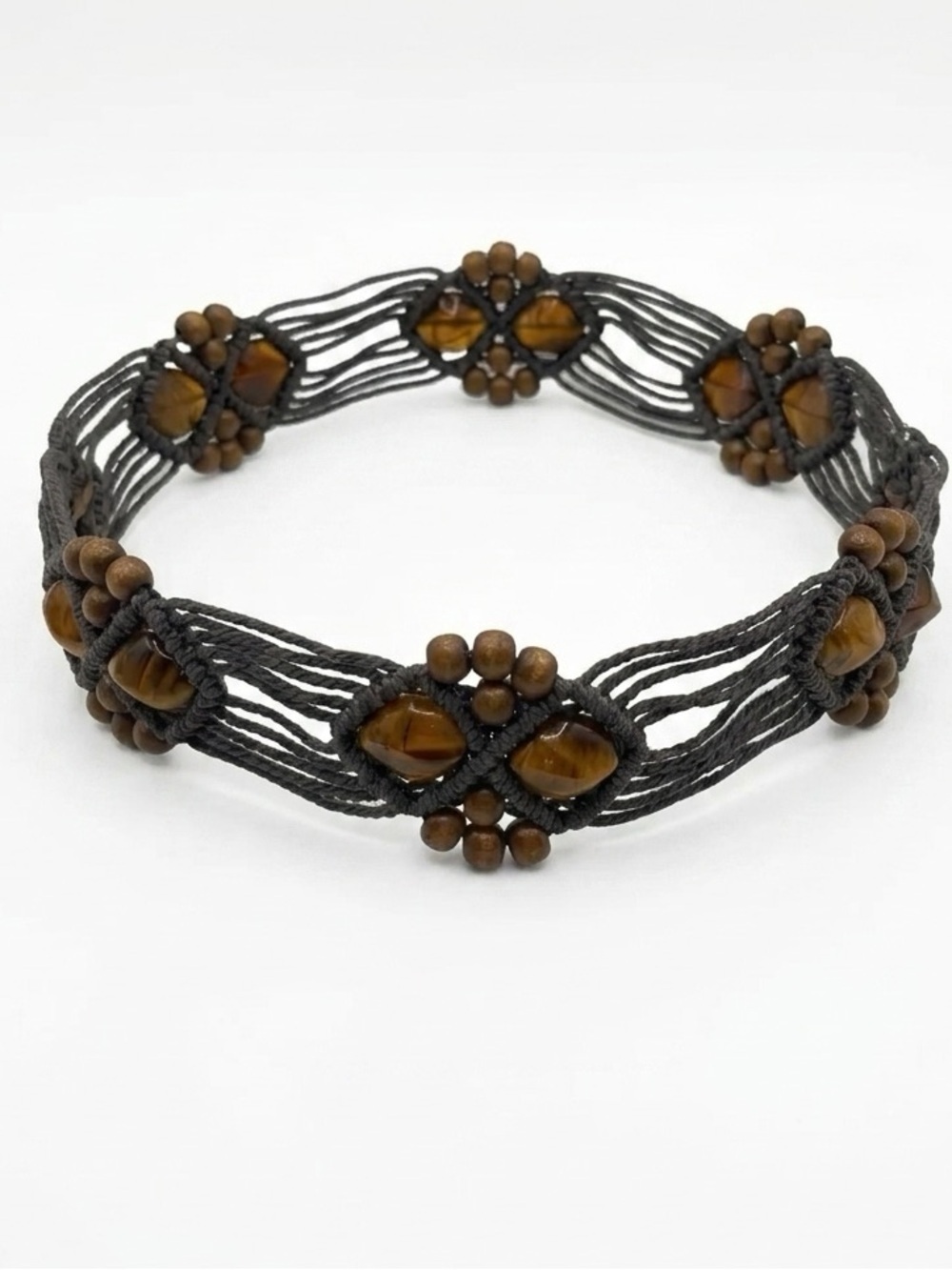 Macrame belt